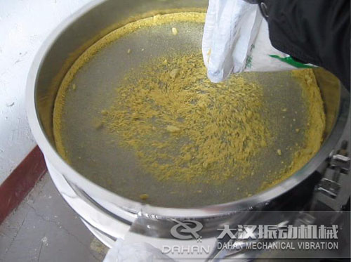 硫磺粉超聲波振動篩試機(jī)效果演示 硫磺粉超聲波振動篩試機(jī)效果演示