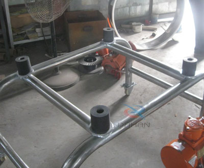 單電機(jī)直排篩支架 單電機(jī)直排篩支架